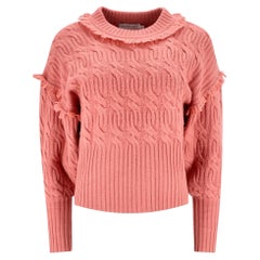 Zimmermann Cable-Knit Wool & Cashmere Blend Jumper