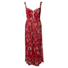 Zimmermann, Corsair Iris jumpsuit in red