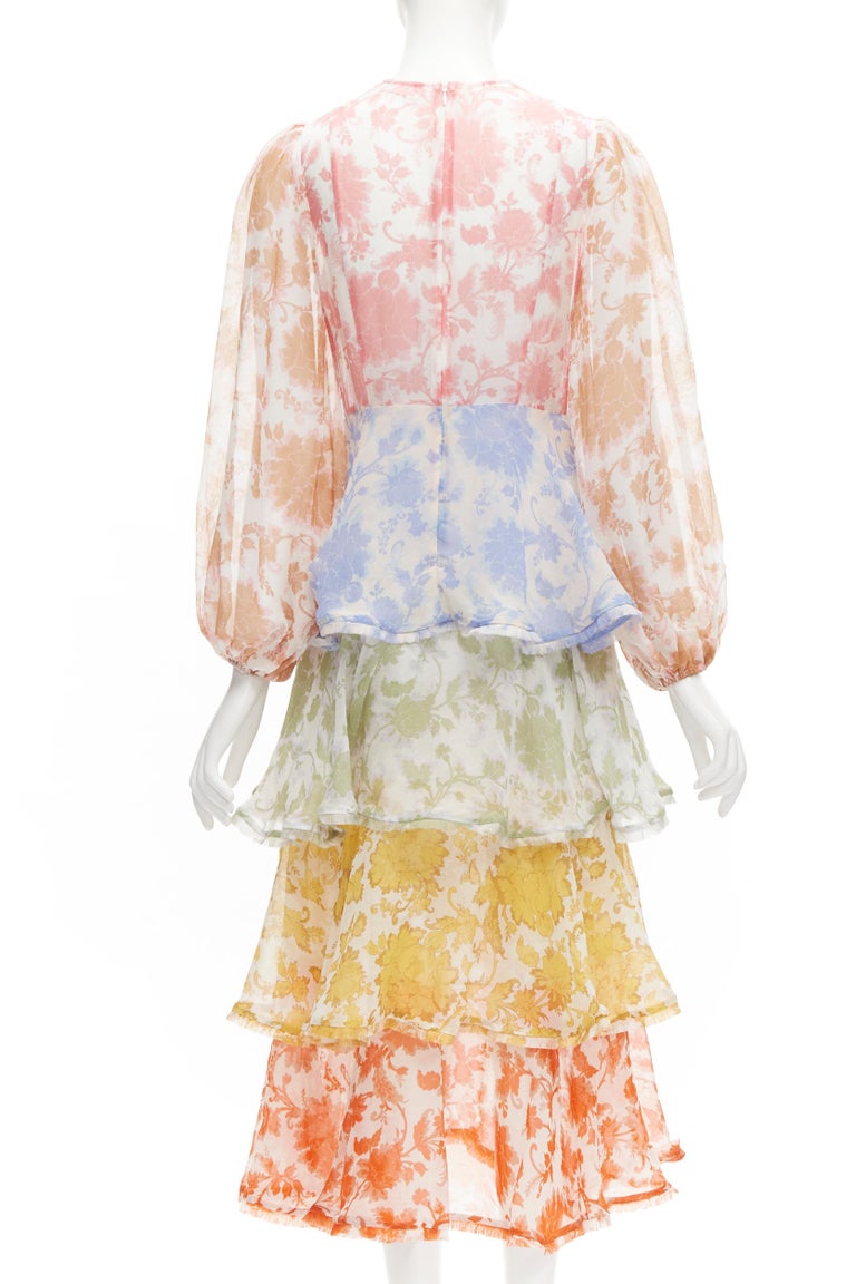 super eight floral ruffle cotton & silk maxi dress Resort RTW 2020 Collection - Super Eight