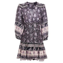 Zimmermann Kleid aus bedruckter Baumwolle