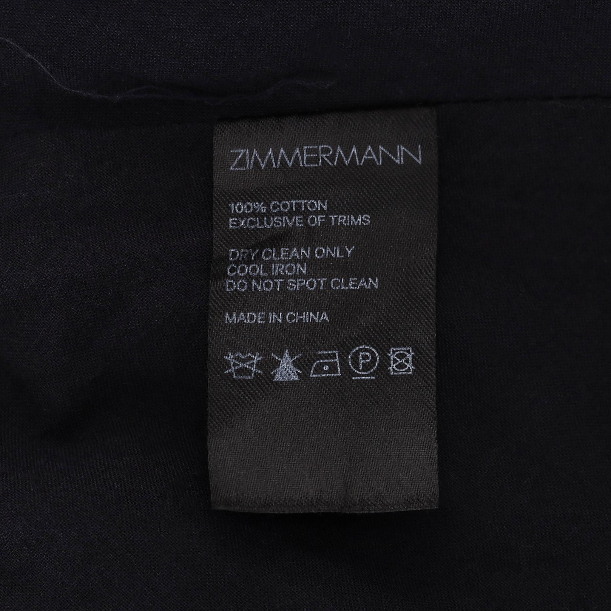 Zimmermann - Robe à volants en coton imprimé en vente 2