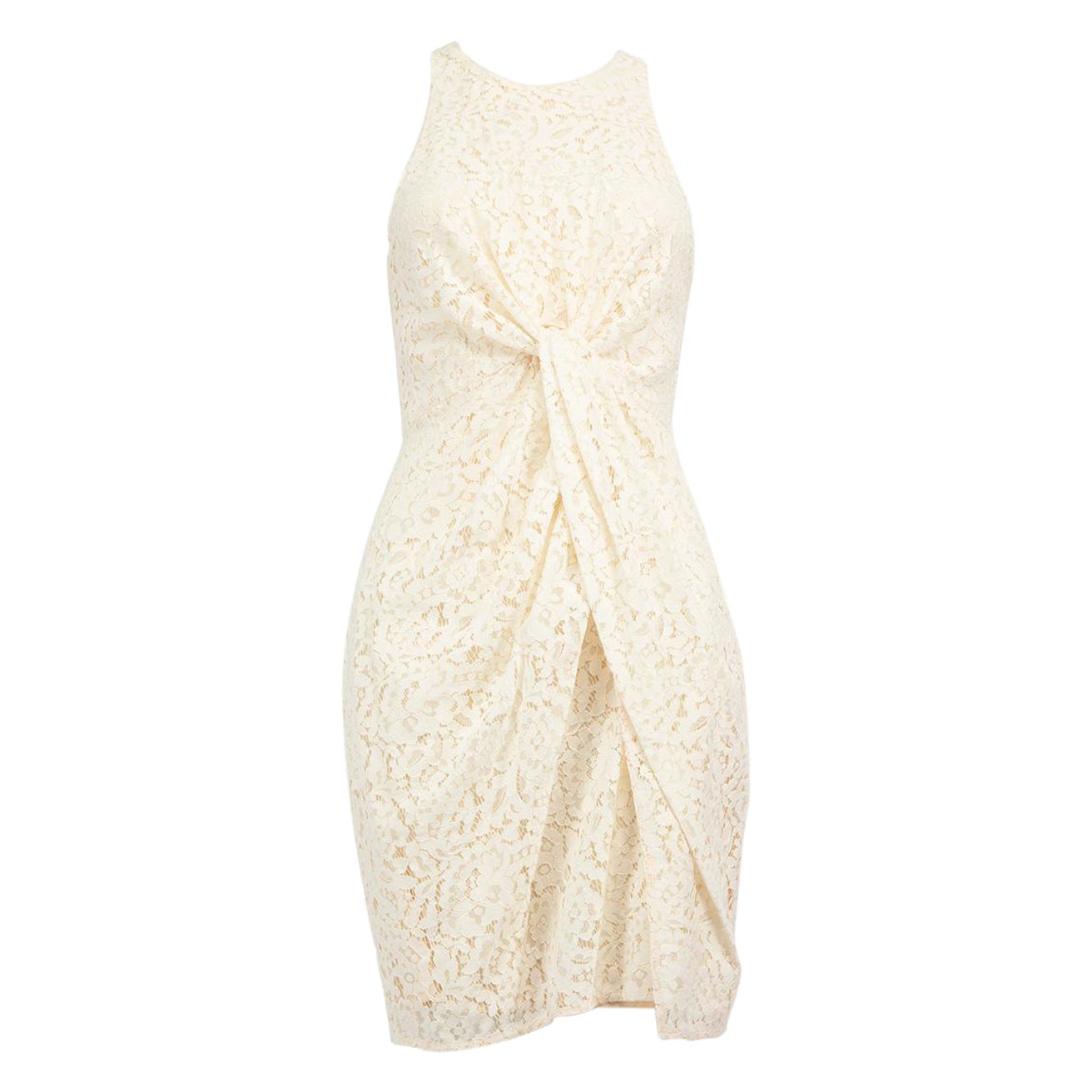 Zimmermann Ecru Floral Lace Pattern Dress Size M