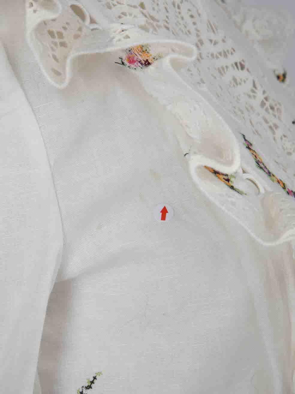 Zimmermann - Haut en dentelle à motifs floraux, taille L Neuf à London, GB