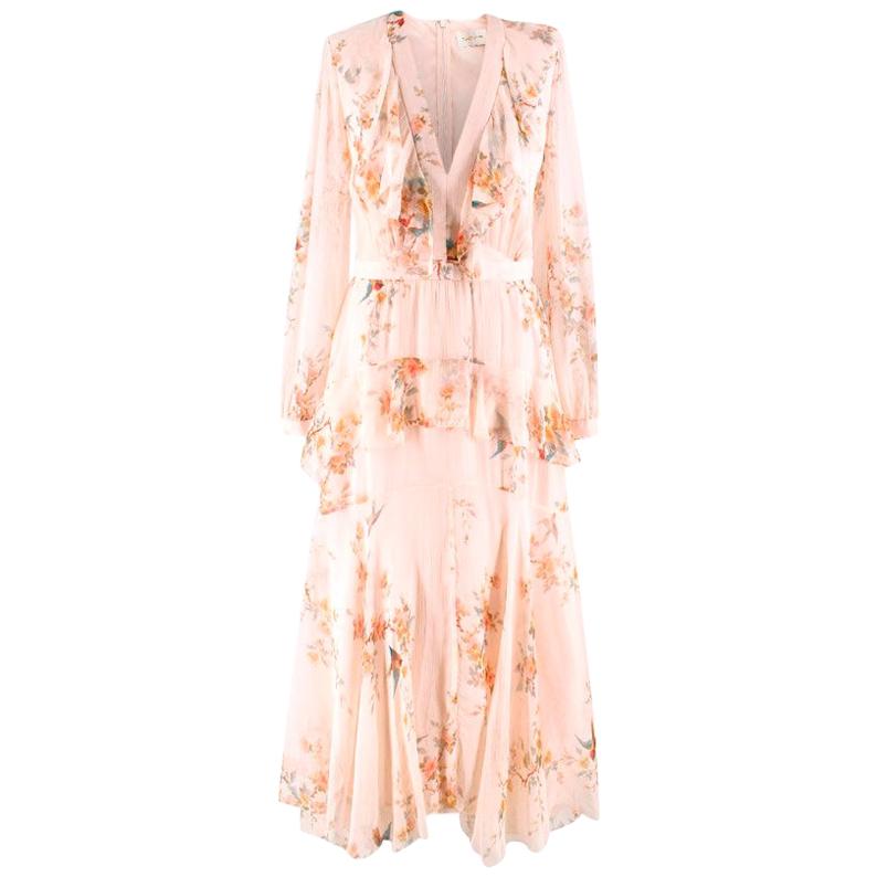 zimmermann pink floral dress