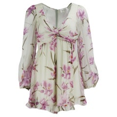 Zimmermann Paisley-Print Belted Midi Dress For Sale at 1stDibs ...
