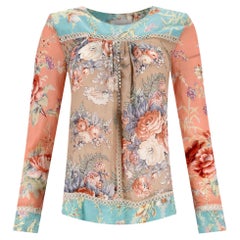 Zimmermann soie florale et  Top en coton