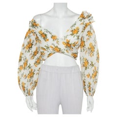 Zimmermann Golden Surfer Bodice Top S