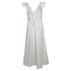 Zimmermann, Halcyon cutout linen dress