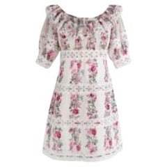 Zimmermann Honour Floral Print Mini Dress