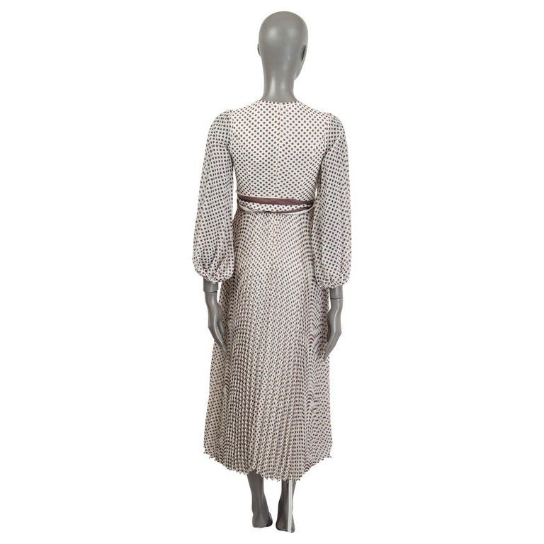 zimmermann sunray long sleeve midi