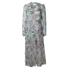 Zimmermann, Jasper floral ruffle maxi dress in pastel