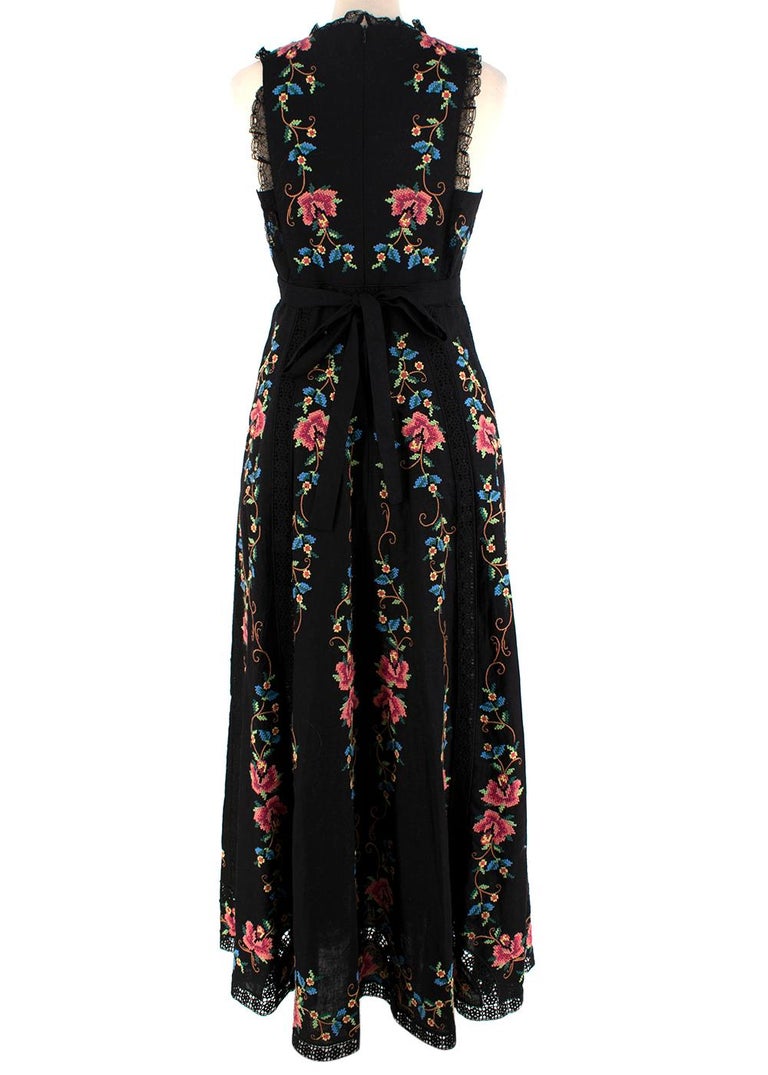 Laelia cross stitch long dress clearance
