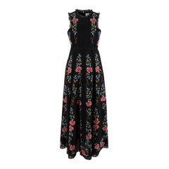 Zimmermann Laelia Embroidered Linen Dress US Size 4 at 1stDibs