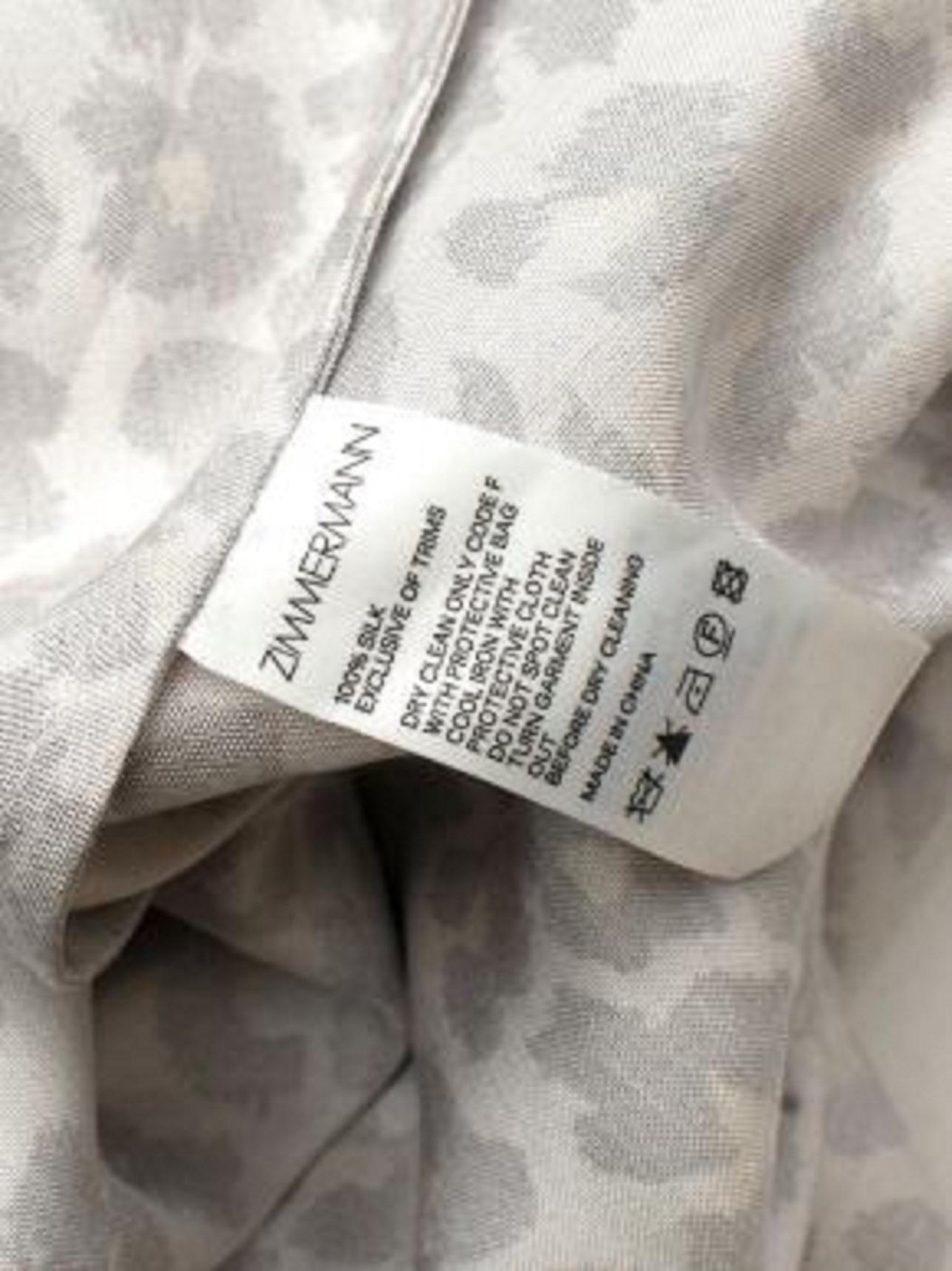Zimmermann Leopard Print Silk Belted Maxi Dress For Sale 6