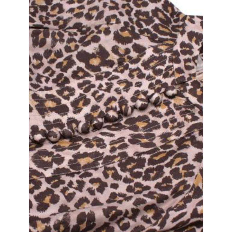 zimmermann animal print dress