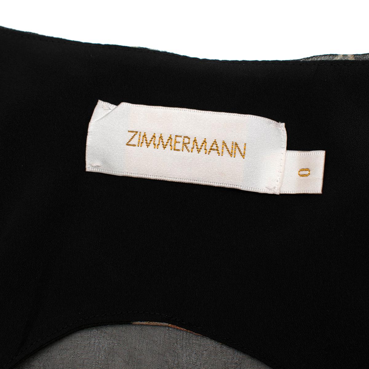 zimmermann black silk jumpsuit
