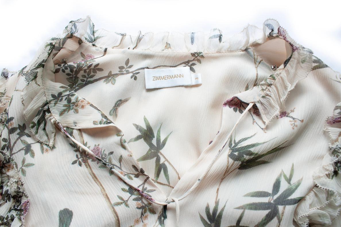 Zimmermann, Maples frill maxi dress 6