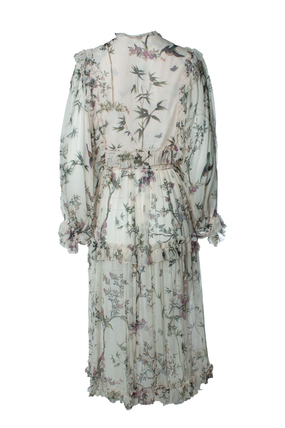Zimmermann, Maples frill maxi dress In New Condition In AMSTERDAM, NL