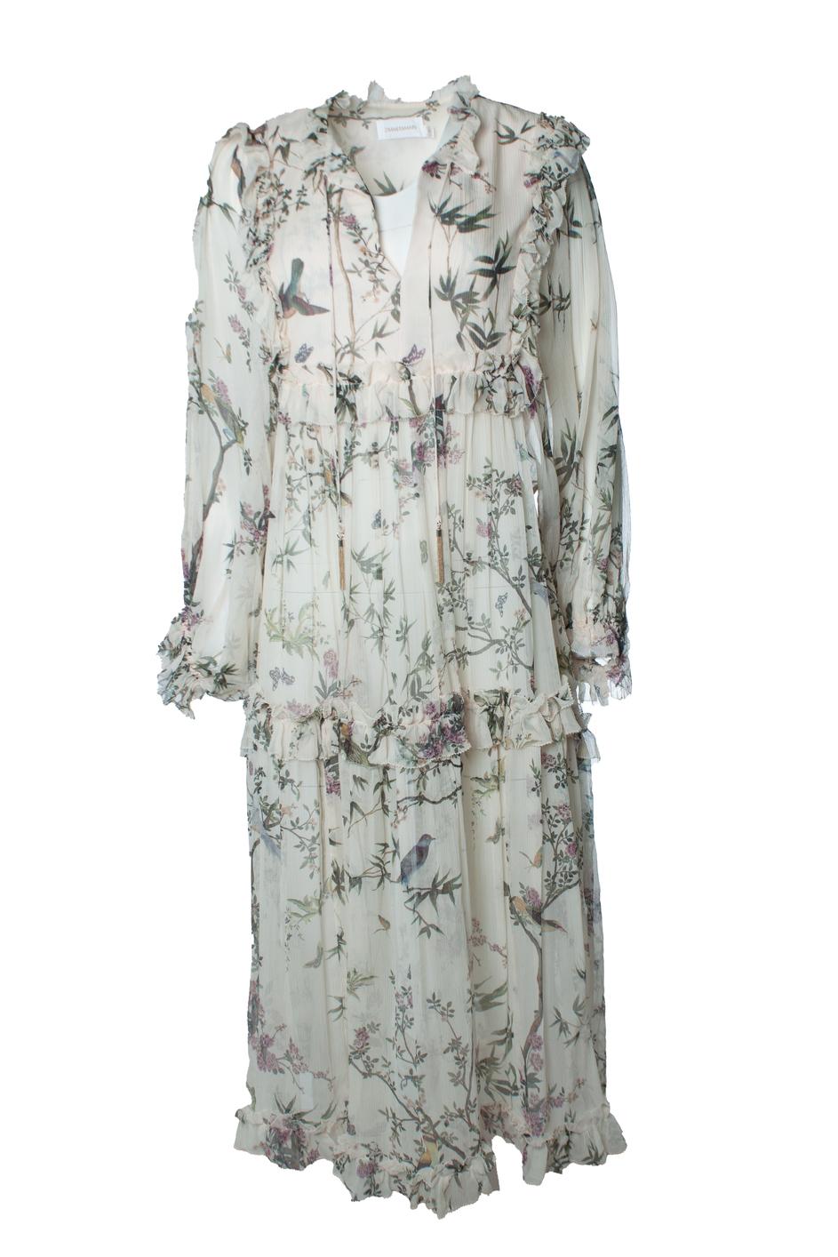 Zimmermann, Maples frill maxi dress 2