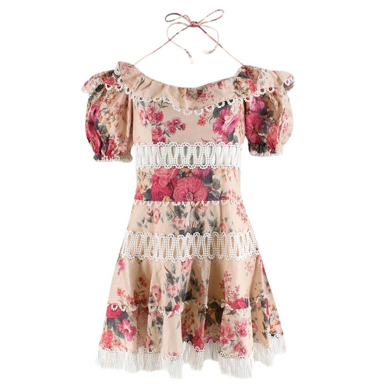 Shoulder Dress Zimmermann Floral Dress Sale Buy Zimmermann Floral