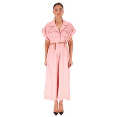 Zimmermann Moonshine Wide Leg Linen Belted Jumpsuit