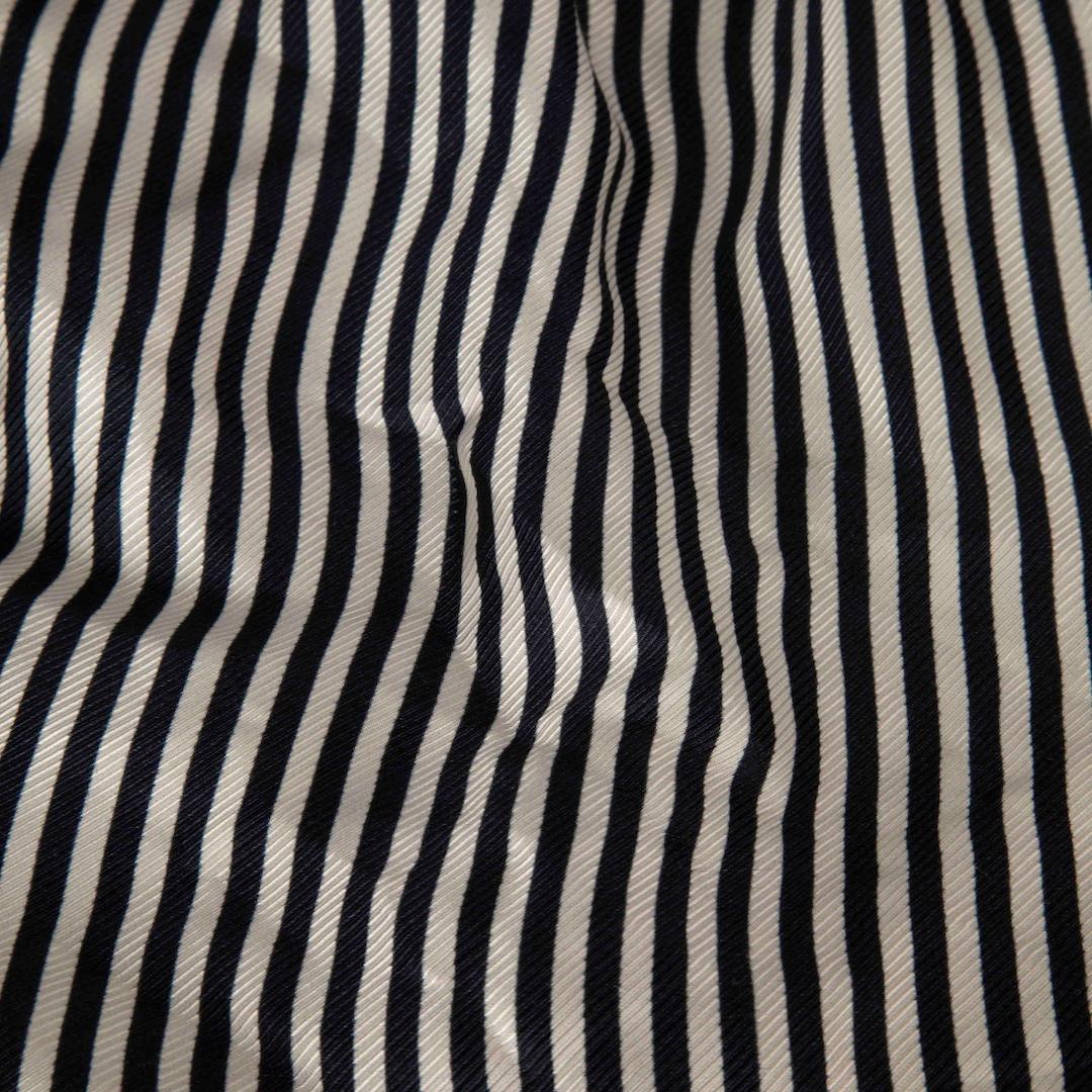 Zimmermann Navy Striped One Sleeve Mini Dress Size M In New Condition In London, GB
