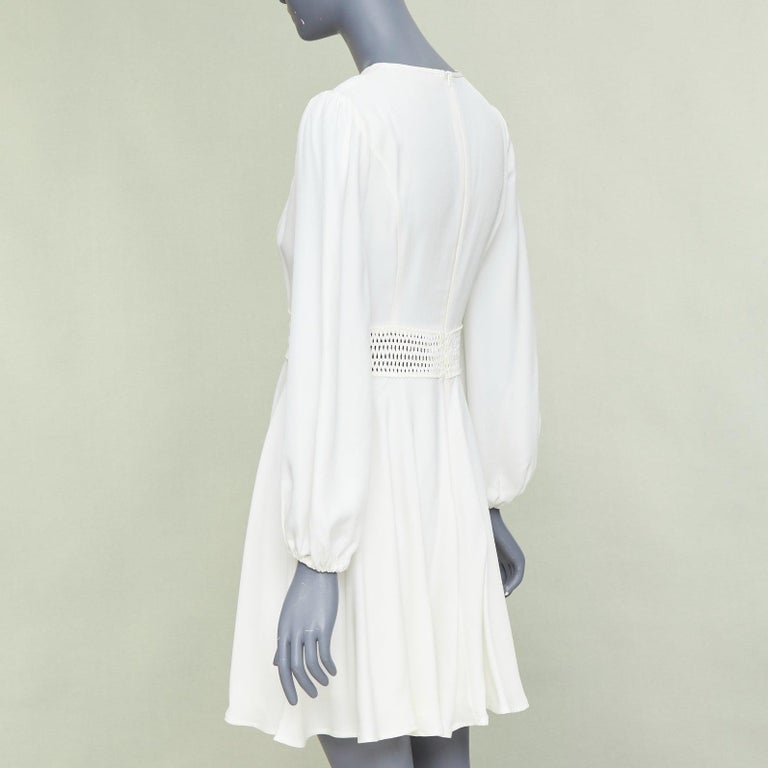 chiffon dress long sleeve KissProm Modest A-Line Floor Length Train Simple Casual Bateau V-Back Wedding Dress, Diamond White / 14 Azzedine Alaïa's Fashion Firsts BLCK30 Full Length Color:Sunflower
