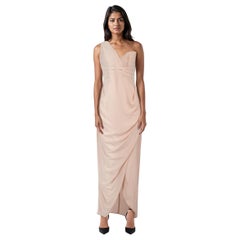 Zimmermann Pink Silk Asymmetric Dress Size XL