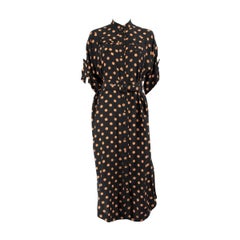 Used Zimmermann Polka Dot Belted Midi Dress Size S