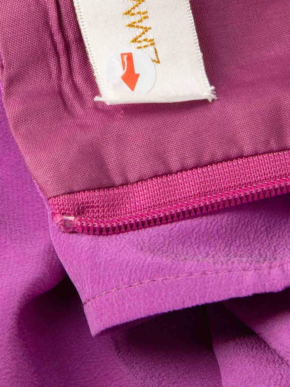 De las mujeres Mini vestido de un hombro morado Zimmermann Talla M en venta