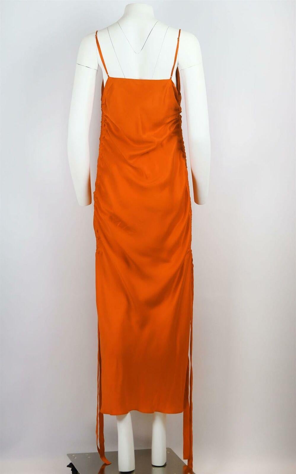 Zimmermann Midikleid aus geraffter Seide und Satin Damen