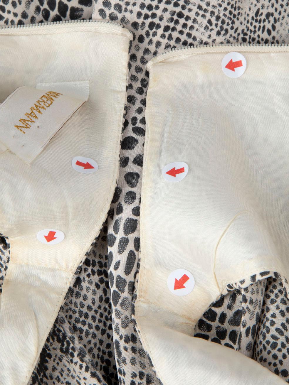 Women's Zimmermann Silk Animal Print Knot Detail Dress Size L