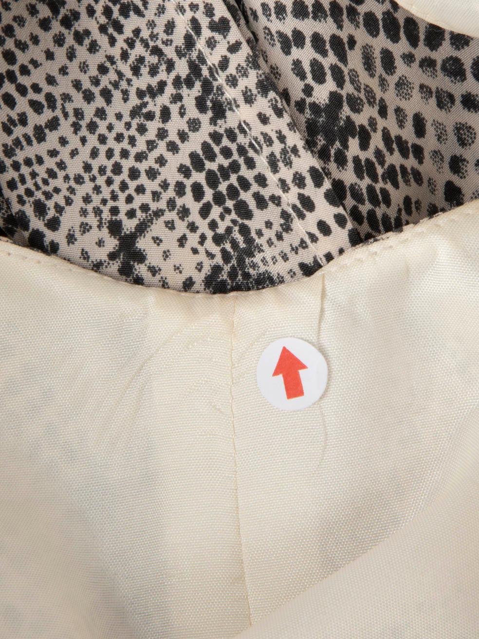 Zimmermann Silk Animal Print Knot Detail Dress Size L 1