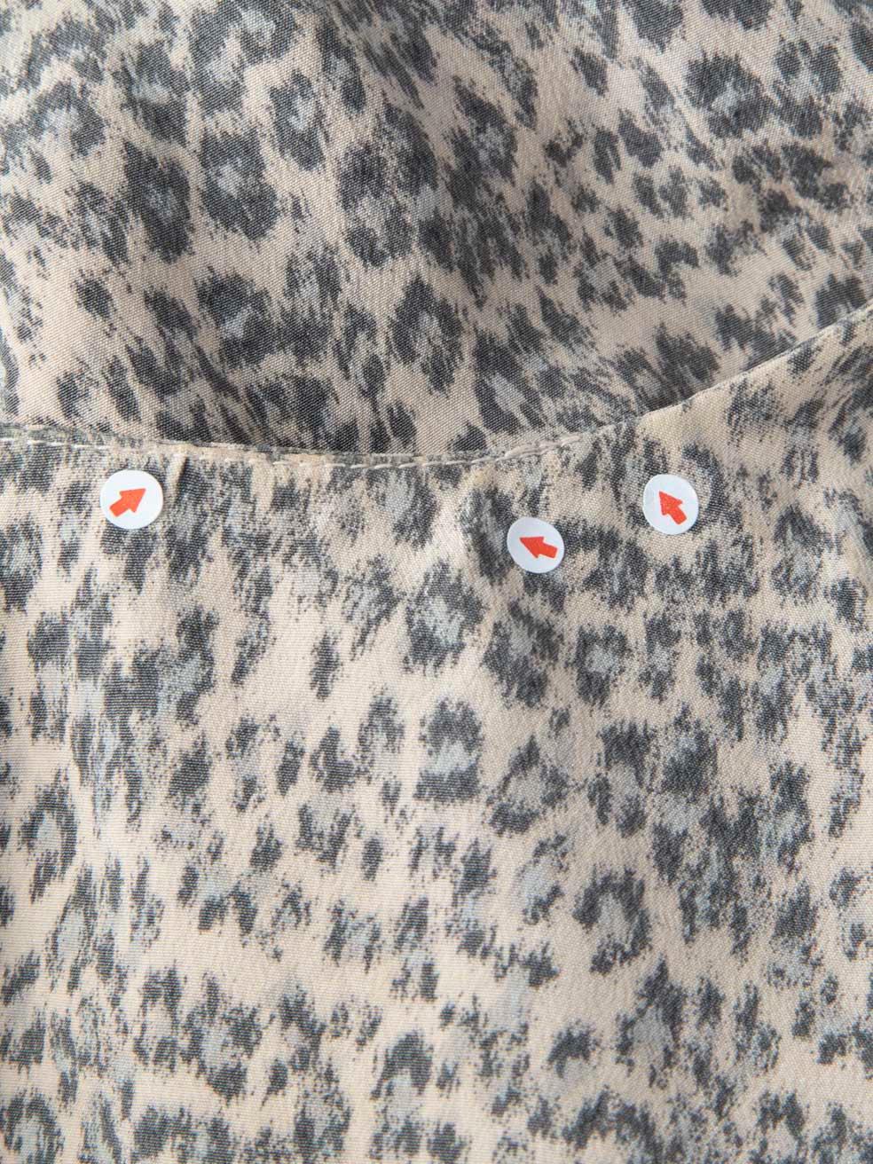 Donna Zimmermann Canotta in seta con stampa leopardo taglia M. in vendita