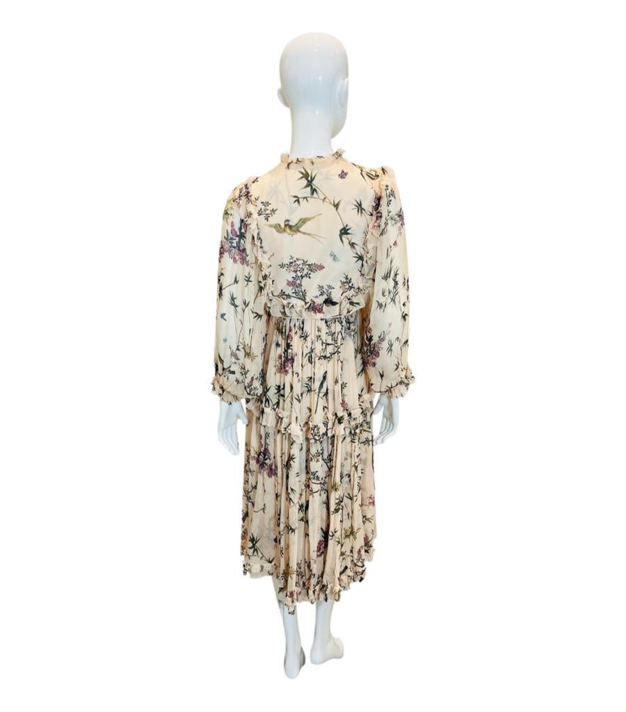 Women's Zimmermann Silk Ruffle Dress
