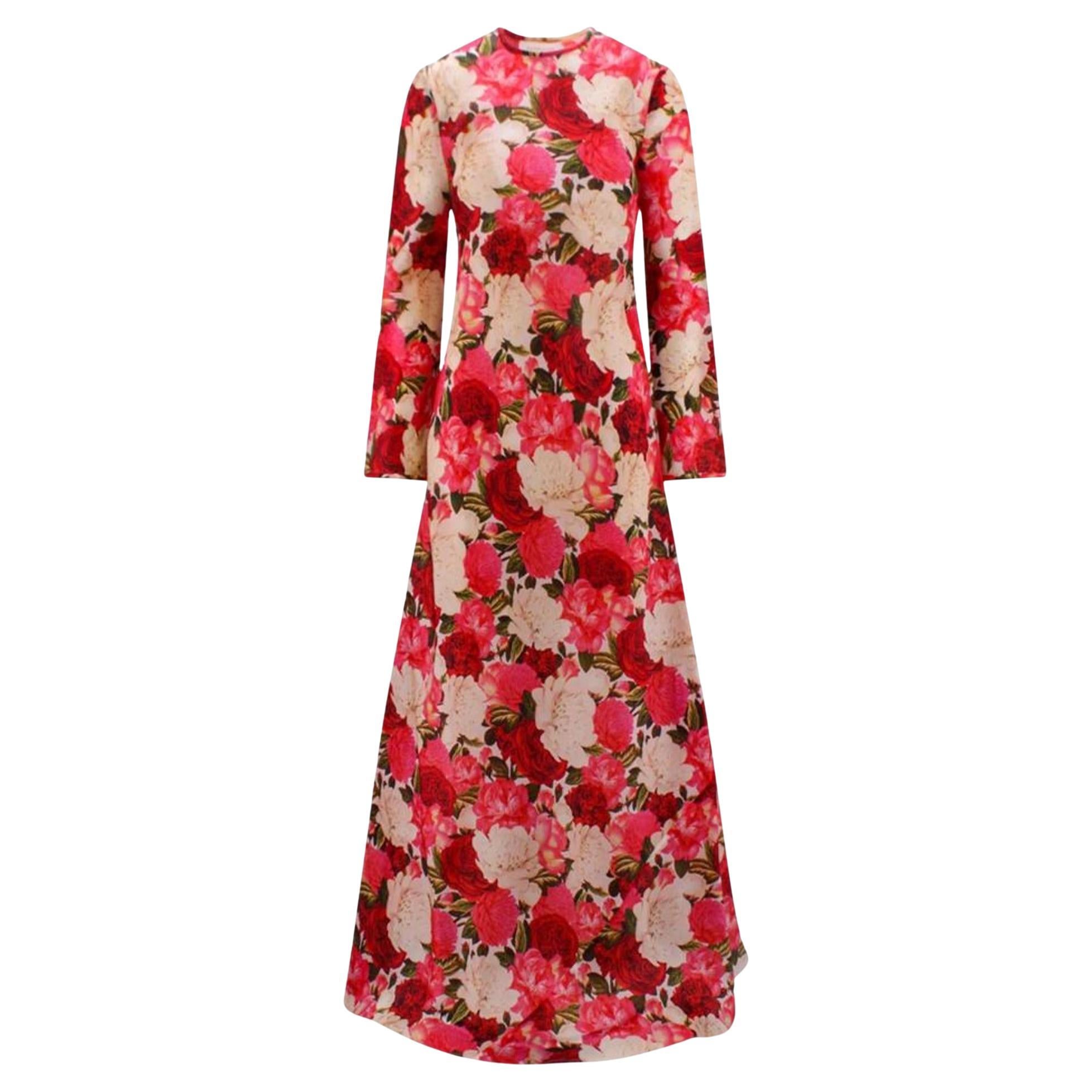 Maxi abito Zimmermann in seta Wonderlust in vendita