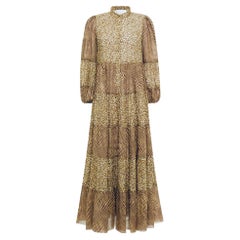 Vestido de algodón a capas Zimmermann