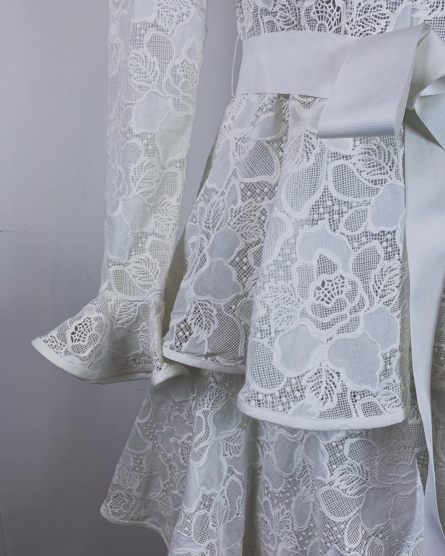 Zimmermann white dress Resort 2020 in vendita 1