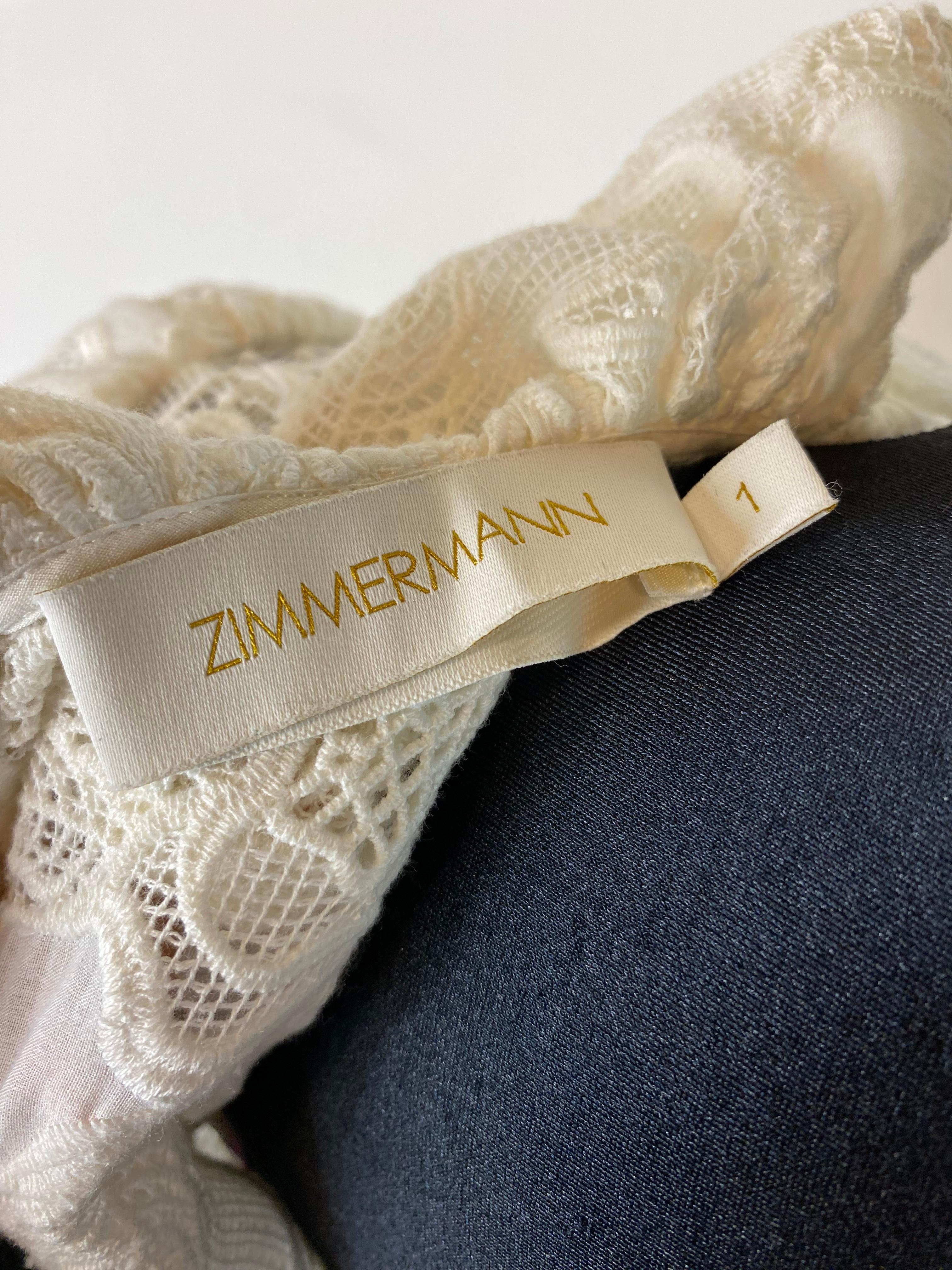 Zimmermann white dress Resort 2020 in vendita 2