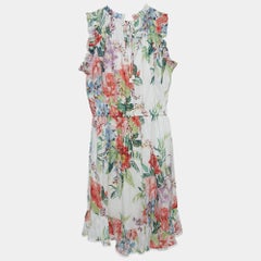 Zimmermann White Floral Printed Cotton Dress (10 Yrs)