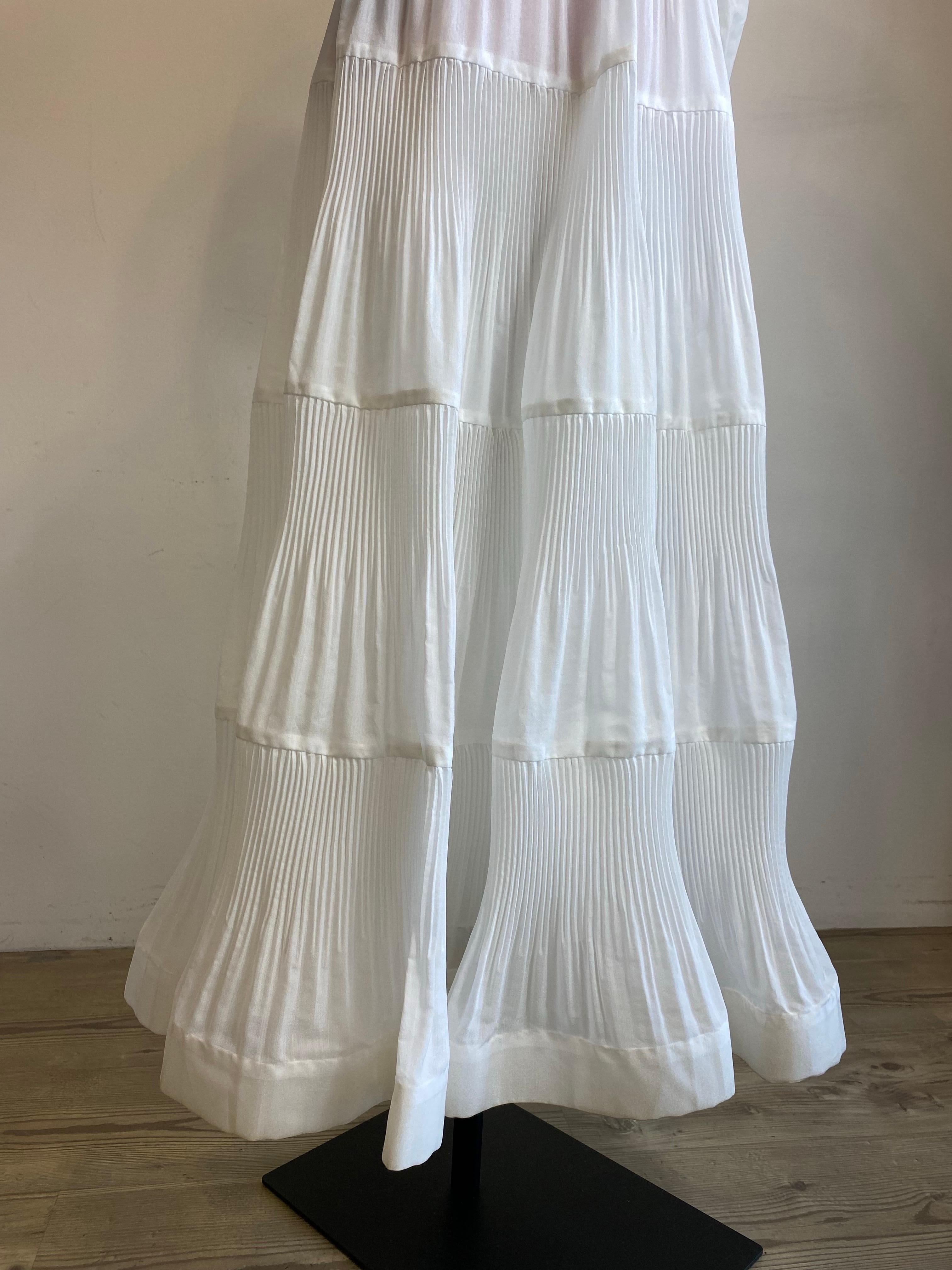 Zimmermann white long Dress For Sale 1