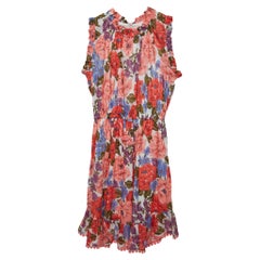 Zimmermann White/Pink Floral Printed Cotton Dress (10 Yrs)