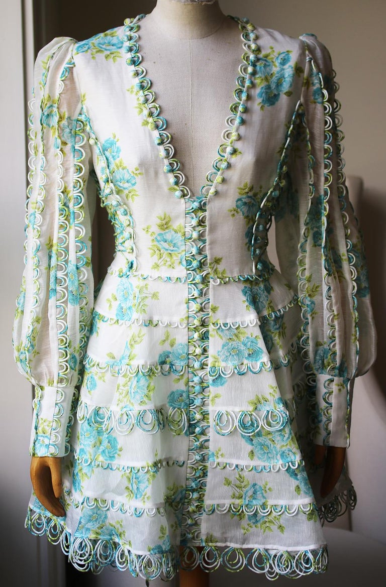 Zimmermann whitewave top honeymooners dress