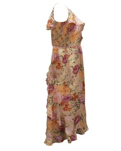 Zimmermann Wrap Dress in Floral Silk