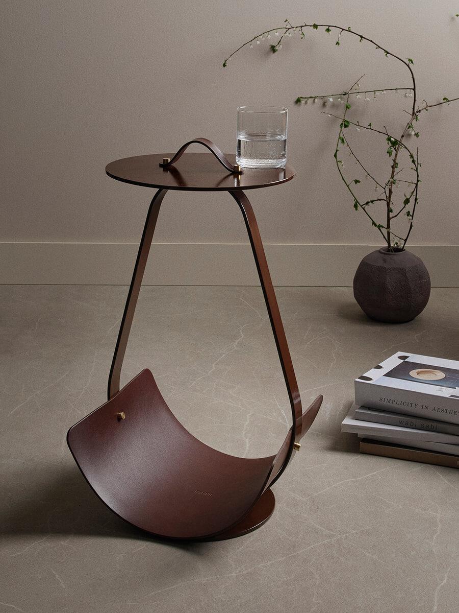 Zin Side Table Design by Isabel Quiroga for Uniqka For Sale 2