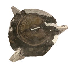 Zinc Decay of Time Circular Coffee Table