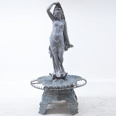 Zinc Fountain "Venus Rising from the Sea", J.L. Mott, New York, 1880