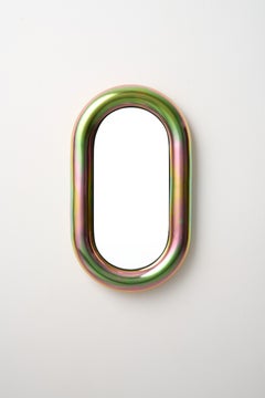 Espejo de zinc Curva