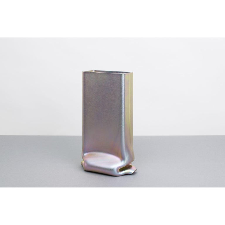 Zinc Plated Pressure Vase XL by Tim Teven For Sale at 1stDibs
