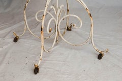 Zinc Top Garden Table or Plant Stand